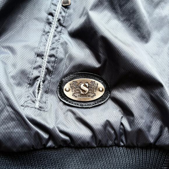 Rare Vintage Platini Jeans Cougar Zip Up Bomber Jacket - Picture 2 of 6